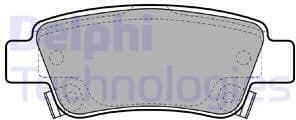 Brake Pad Set, disc brake LP2047