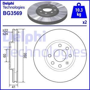 Brake Disc BG3569
