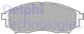 Brake Pad Set, disc brake LP2030