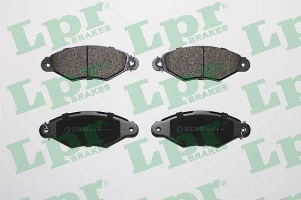 Brake Pad Set, disc brake 05P662