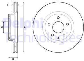 Brake Disc BG4713C