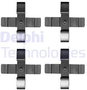 Accessory Kit, disc brake pad LX0625