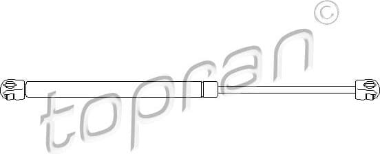 Gas Spring, boot/cargo area 722 579