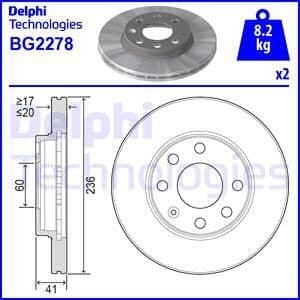 Brake Disc BG2278