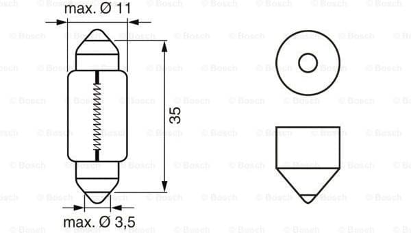 Bulb, boot light Pure Light BL 1 987 301 004 - image 5