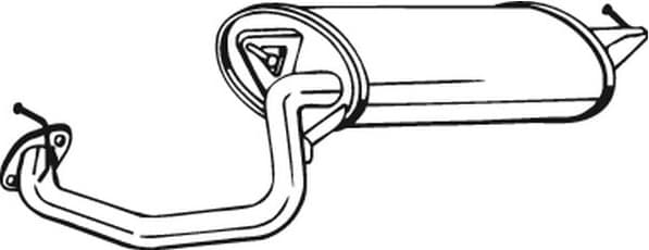Rear Muffler 228-151