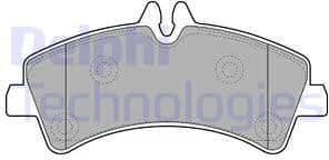 Brake Pad Set, disc brake LP1984