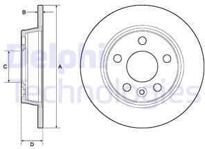 Brake Disc BG3026