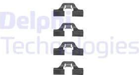 Accessory Kit, disc brake pad LX0307