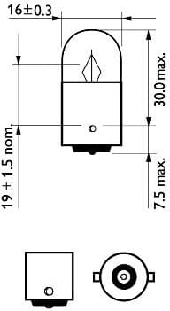 Bulb LongLife EcoVision 12821LLECOB2 - image 3