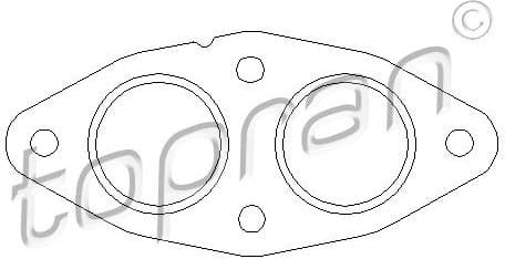 Gasket, exhaust pipe 501 281