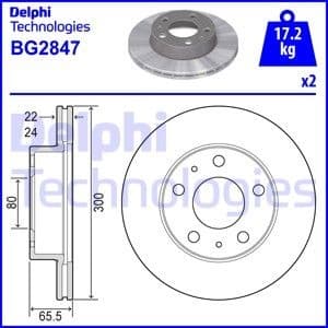 Brake Disc BG2847
