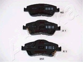 Brake Pad Set, disc brake 50-02-250