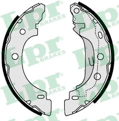Brake Shoe Set 07330