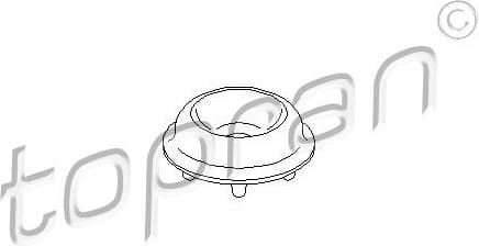 Mounting, shock absorber 107 664