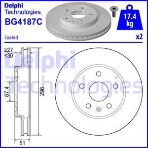 Brake Disc BG4187C