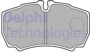 Brake Pad Set, disc brake LP1826