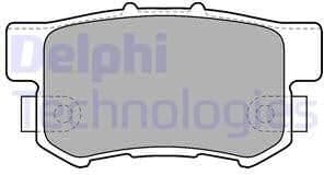 Brake Pad Set, disc brake LP1507