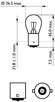 Bulb LongLife EcoVision 12498LLECOCP - image 3