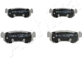 Brake Pad Set, disc brake 51-0W-W02