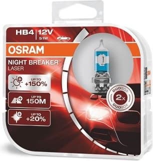 Bulb, cornering light NIGHT BREAKER® LASER 9006NL-HCB