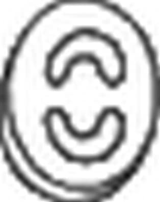 Mount, exhaust system 255-839