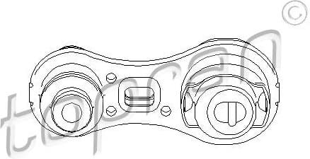 Mounting, engine 700 535