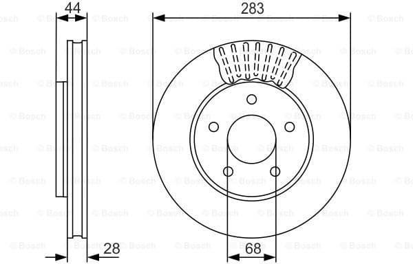 Brake Disc 0986479091