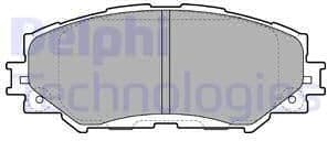 Brake Pad Set, disc brake LP2002