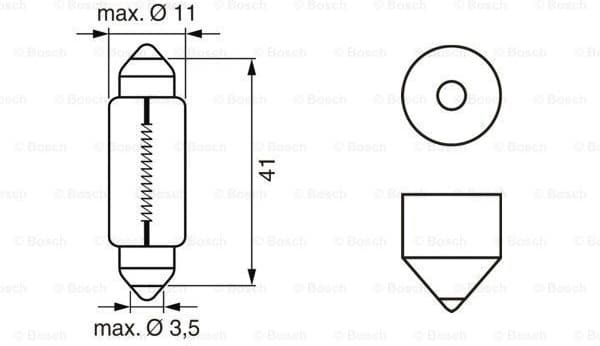 Bulb, boot light Pure Light WS 1 987 302 210 - image 5