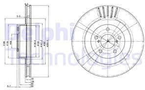 Brake Disc BG3413
