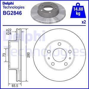 Brake Disc BG2846