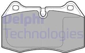 Brake Pad Set, disc brake LP1584