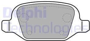 Brake Pad Set, disc brake LP1685