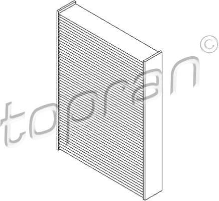 Filter, cabin air 700 749