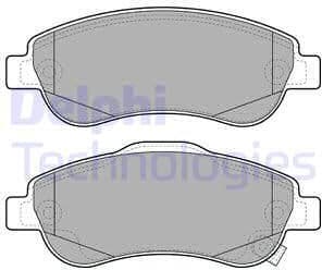 Brake Pad Set, disc brake LP2093