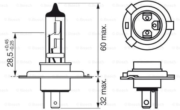 Bulb, front fog light Longlife Daytime BL 1 987 301 054 - image 5