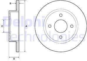 Brake Disc BG2683