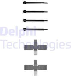 Accessory Kit, disc brake pad LX0003