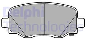 Brake Pad Set, disc brake LP3194