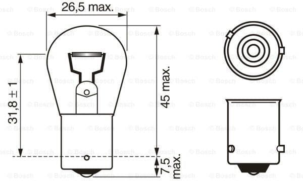 Bulb, direction indicator Pure Light BL 1 987 301 018 - image 5