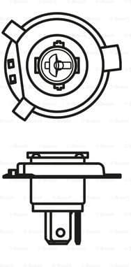 Bulb, headlight Pure Light WS 1 987 302 104