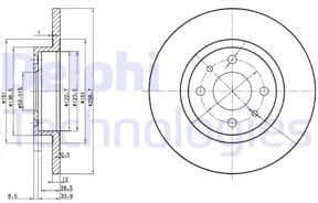 Brake Disc BG2411