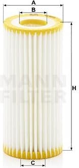 Oil Filter HU 6013 Z