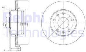 Brake Disc BG3426