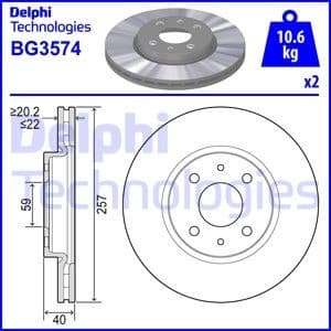 Brake Disc BG3574