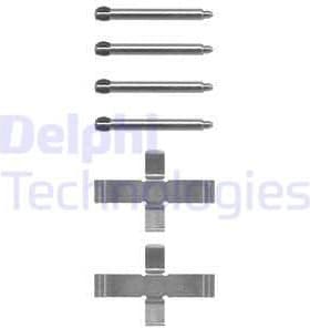 Accessory Kit, disc brake pad LX0070