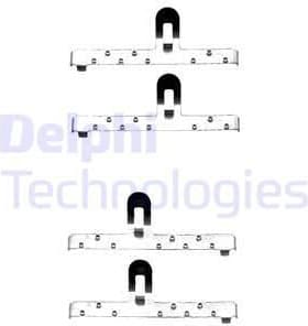 Accessory Kit, disc brake pad LX0071