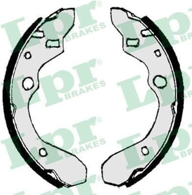 Brake Shoe Set 07010