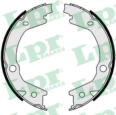 Brake Shoe Set, parking brake 09800